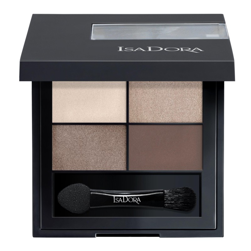 Isadora Eyeshadow Quartet Cappuccino 04