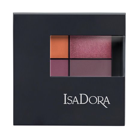 Isadora Eyeshadow Quartet Fire Berry 13