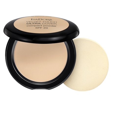 Isadora Velvet Touch Ultra Cover Compact Powder SPF 20 Neutral Ivory 61