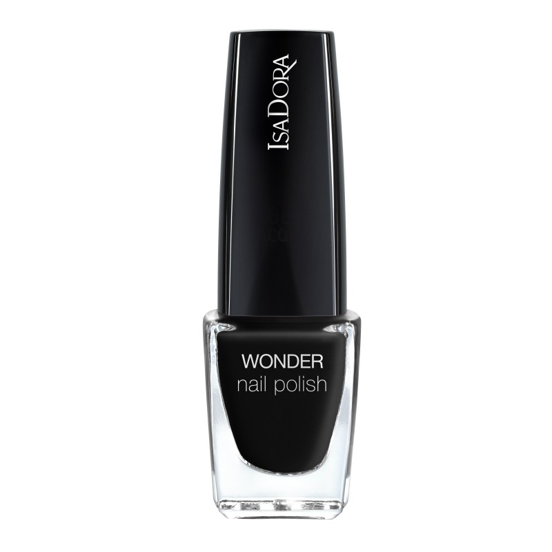Isadora Wonder Nail Polish Black Lacquer 139