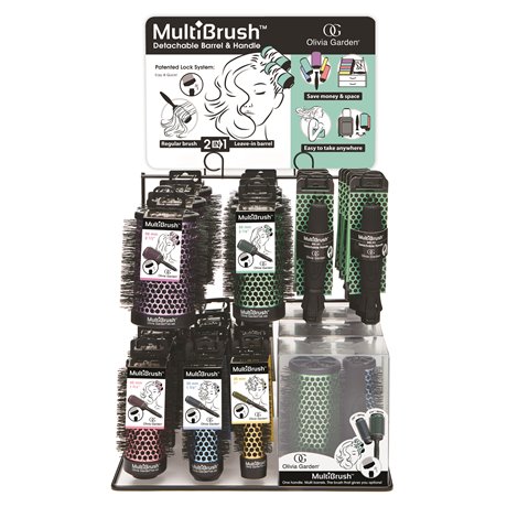 Olivia Garden Multibrush Display 34Pcs