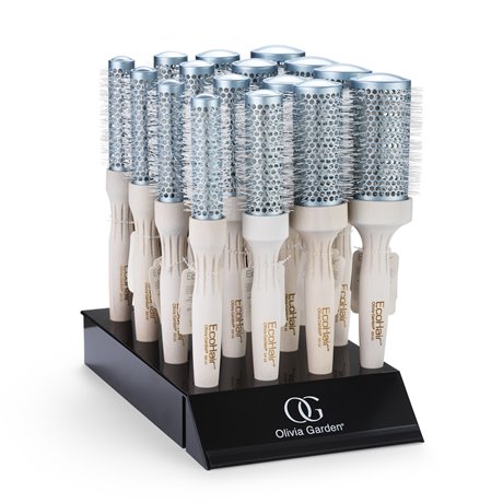 Olivia Garden Eco Hair Thermal Display, 16-Pcs