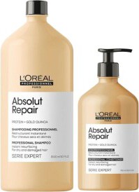 Loréal Professionnel Serie Expert Absolut Repair shampo 1500ml och balsam 750ml