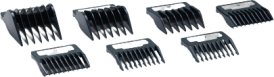 Andis Master Premium Metal Clip Comb Set, 7st distanskammar (2)