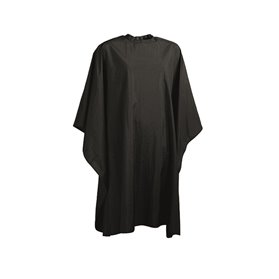 Wako Crinkle Klippkappa With Buttons Black