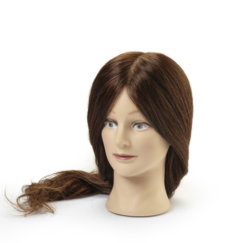 Mannequin female 55/60cm dark brown 