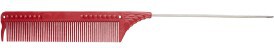 JRL Pin tail comb 8,8" Red