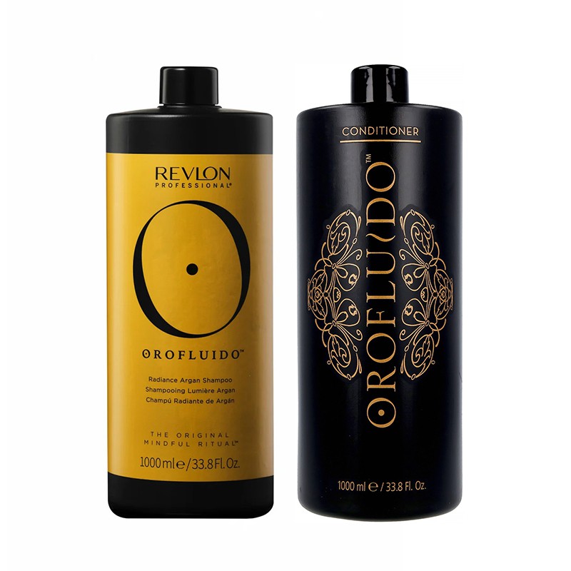 Orofluido XXL Shampoo & Conditioner 1000ml inkl pumpar