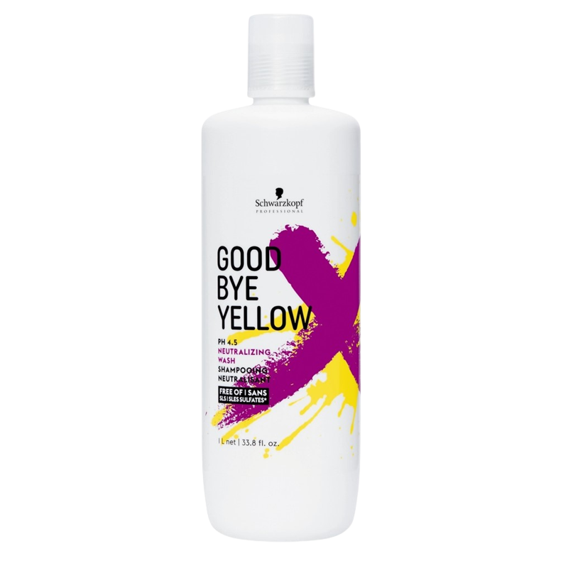 Schwarzkopf Professional Goodbye Yellow Neutrailizing Wash 1000ml