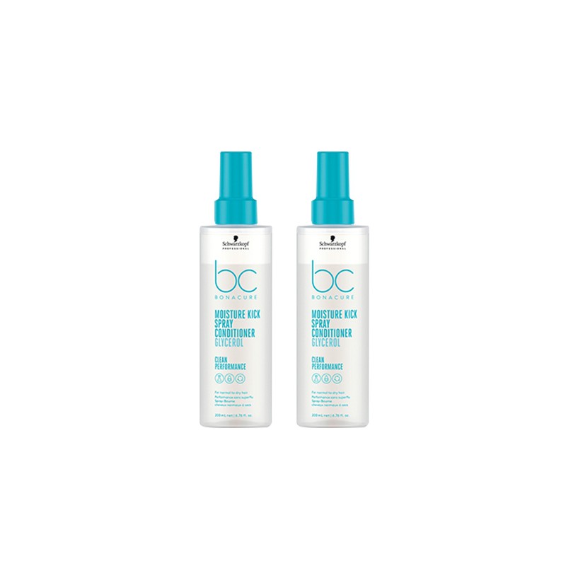 Schwarzkopf BC Bonacure Moisture Kick Spray 2x 200ml