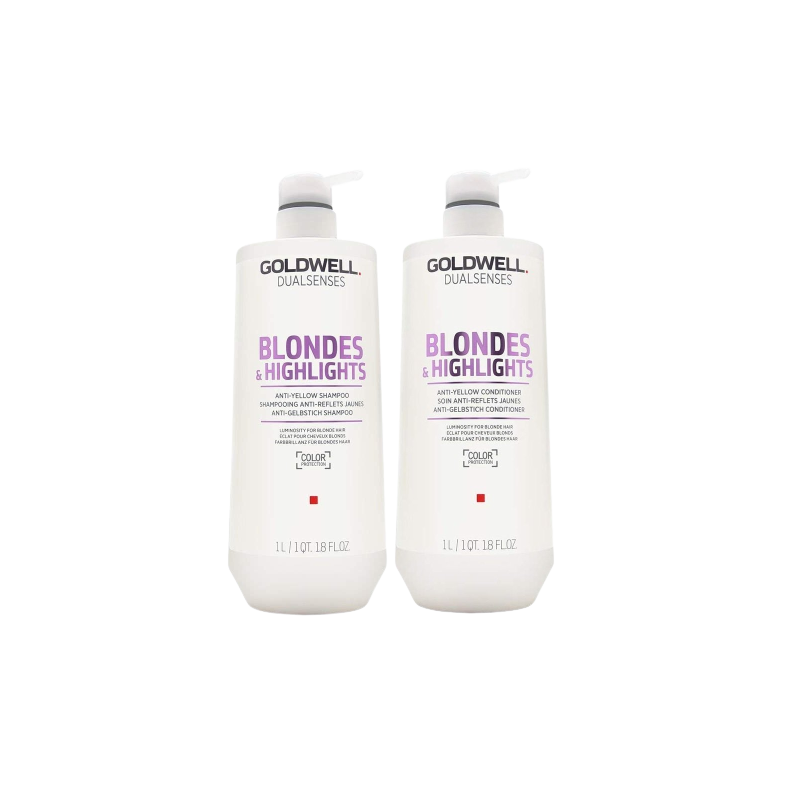 Goldwell Dualsenses Blondes & Highlights Anti-Yellow Duo 1000ml
