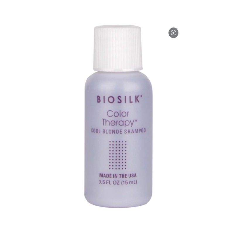 BioSilk Color Therapy Cool Blonde Shampoo 15ml