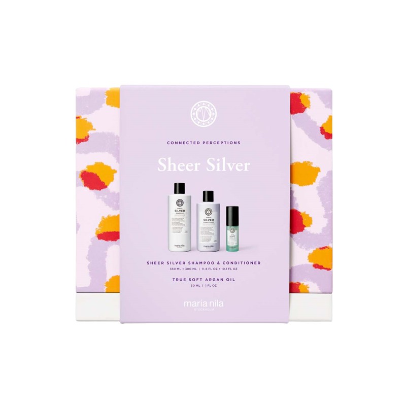 Maria Nila Gift Box - Sheer Silver