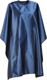 Wako Satin Klippkappa Royal Blå