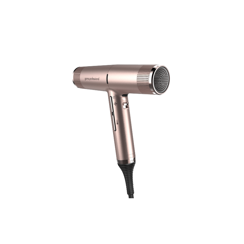 Ga.Ma Iq1 Rose Gold Hårfön