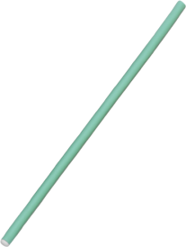 Flexible rods L green 8 mm
