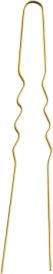 Curly pin Guld 50 mm 20st