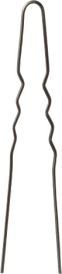 U-formad Hair Pin Svart 50 mm 20st