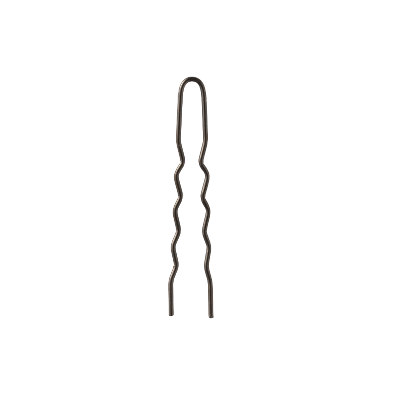 U-formad Hair Pin Svart 55 mm 20st