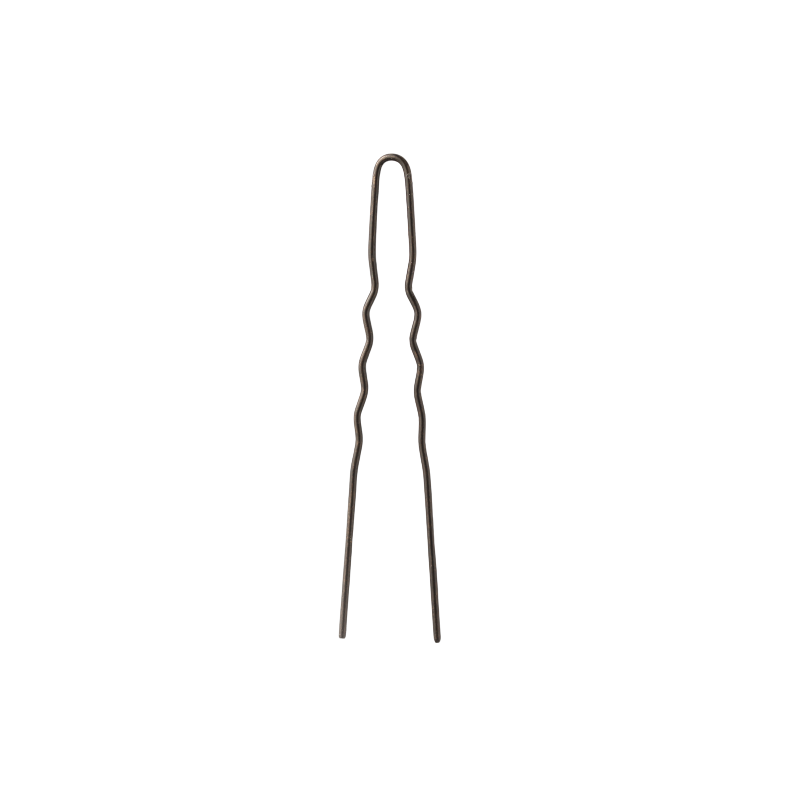 U-formad Hair Pin Svart 67 mm 20st