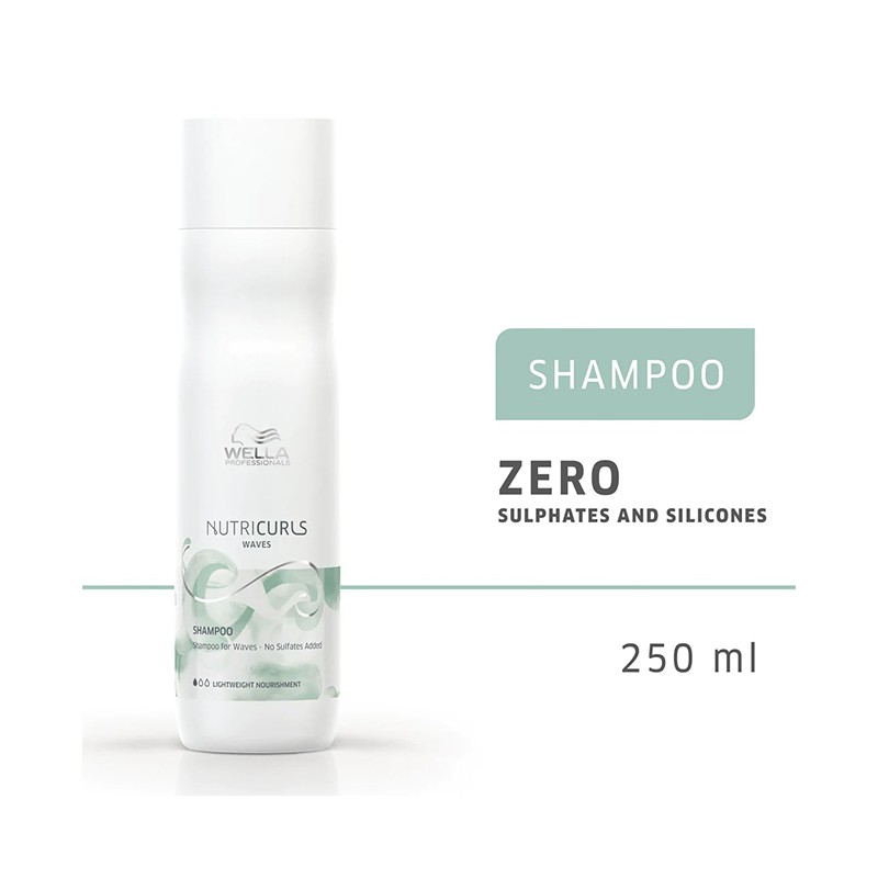 Wella Professionals Nutricurls Shampoo Waves 250ml