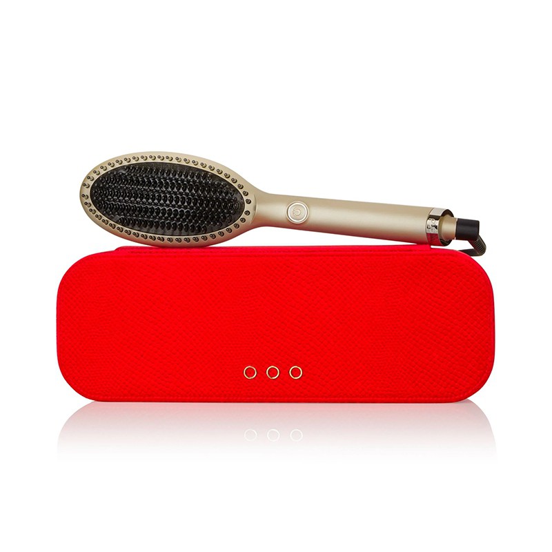 ghd Glide Hot Brush - Champagne Guld