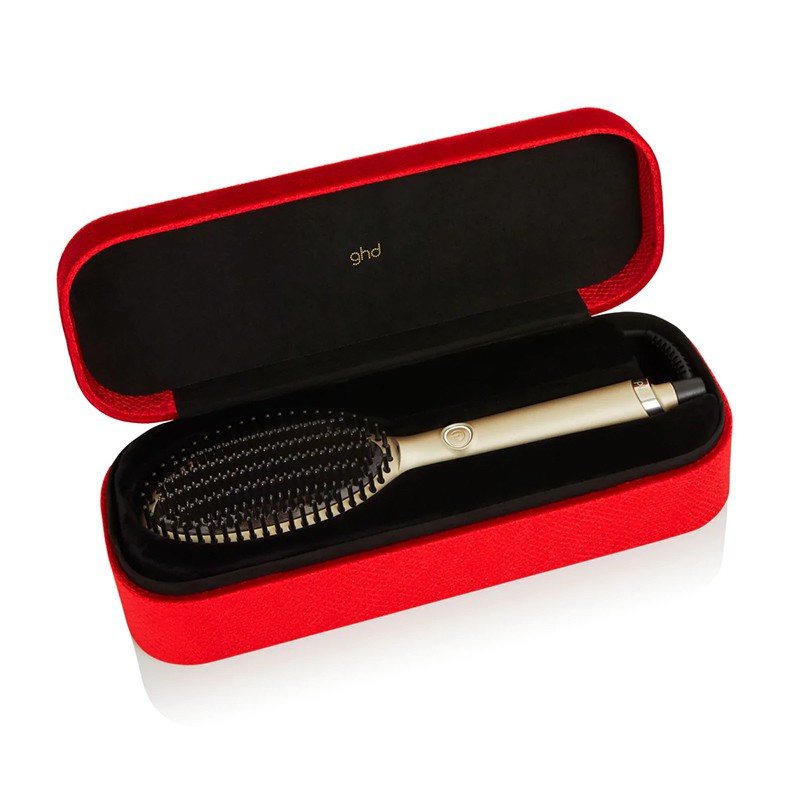 ghd Glide Hot Brush - Champagne Guld