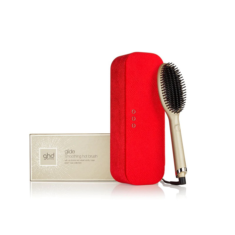 ghd Glide Hot Brush - Champagne Guld