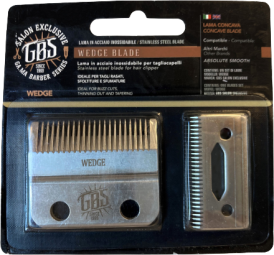 Ga.ma Gbs Wedge Stainless Steel Blade For Abs Smooth