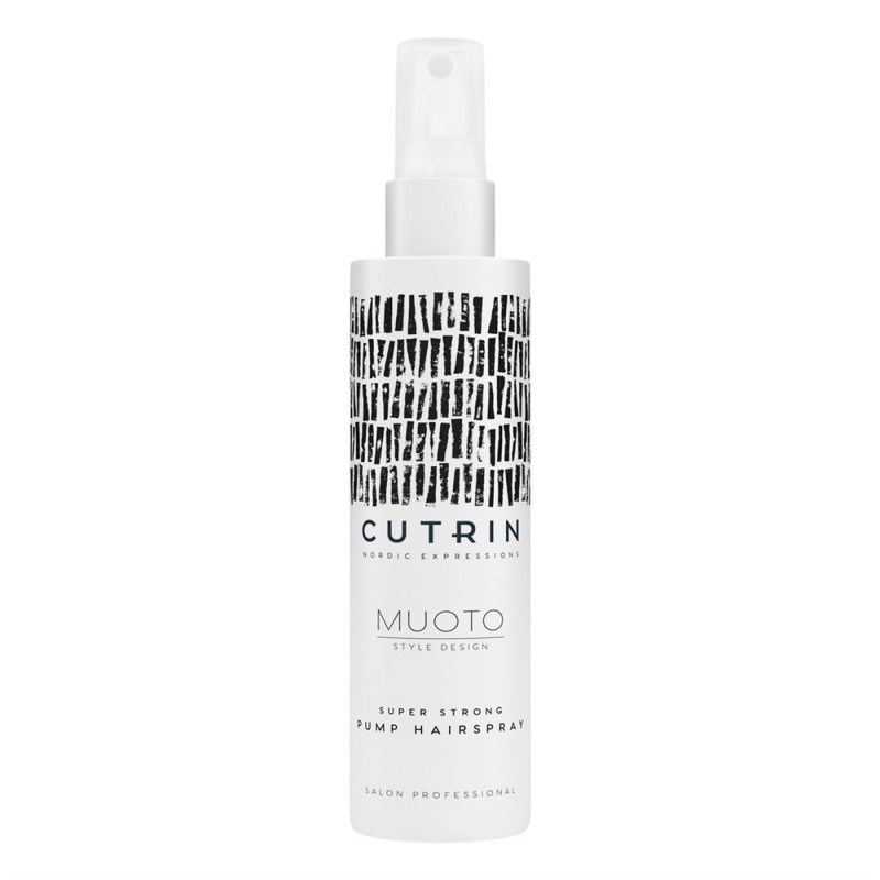Cutrin MUOTO Hair Styling Super Strong Pump Hairspray 200ml