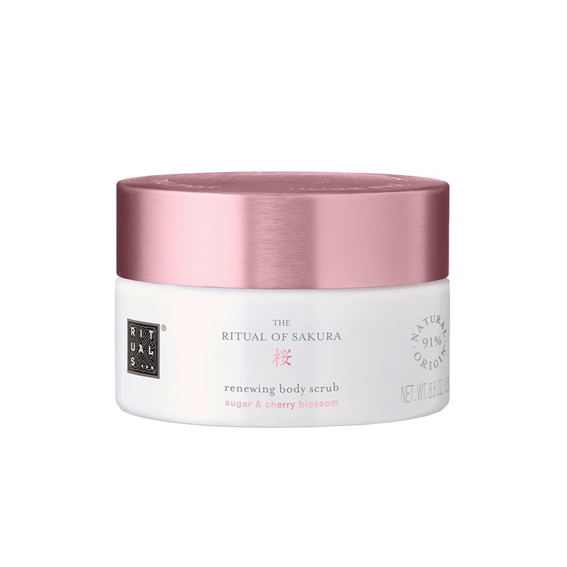 Rituals Sakura Renewing Body Scrub Sugar & Cherry Blossom 250ml