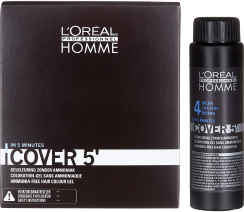Loreal Homme Cover5 Brun Nr4 3x50ml
