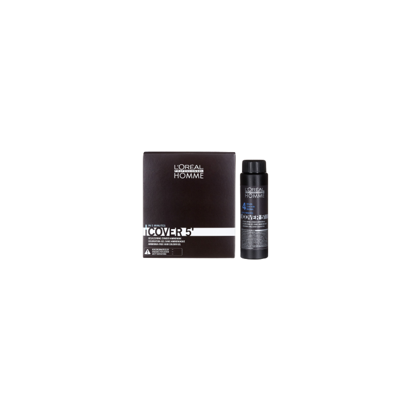 Loreal Homme Cover5 Brun Nr4 3x50ml