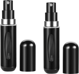 Mini Refill Parfymflaska Svart 5ml