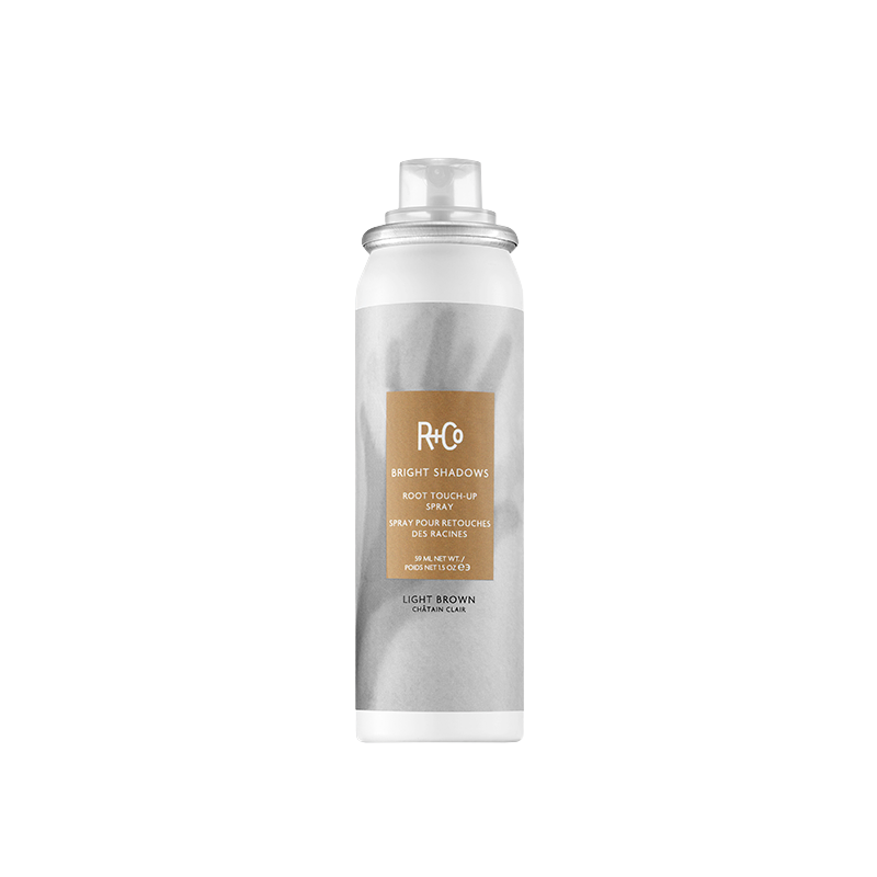 R+Co Bright Shadows Root Touch-Up Spray Light Brown 59ml