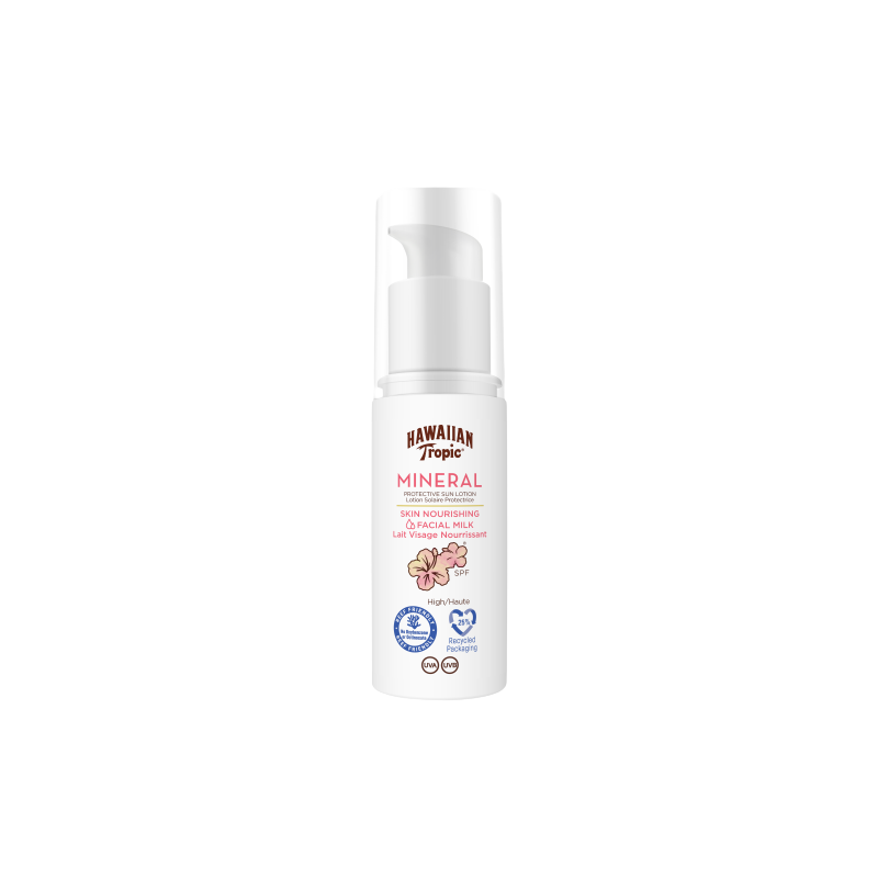 Hawaiian Tropic Mineral Sun Milk Face SPF30 50ml