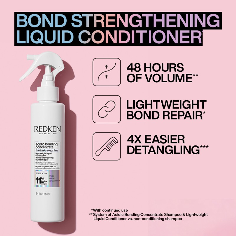 Redken Acidic Bonding Concentrate Lightweight Liquid Conditioner 190ml
