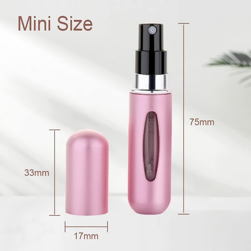 Mini Refill Parfymflaska Rosa 5ml