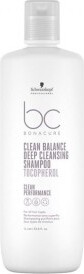 Schwarzkopf BC Clean Balance Deep Cleansing Shampoo 1000ml