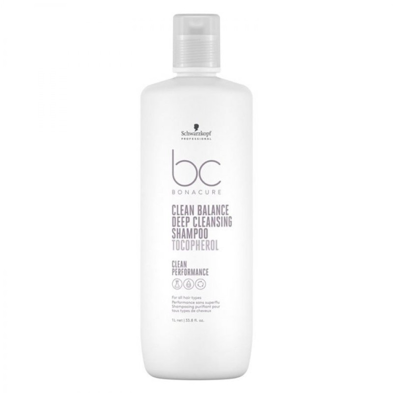 Schwarzkopf BC Clean Balance Deep Cleansing Shampoo 1000ml