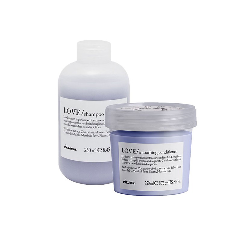 Davines LOVE Smoothing Shampoo 75ml + Conditioner 75ml DUO