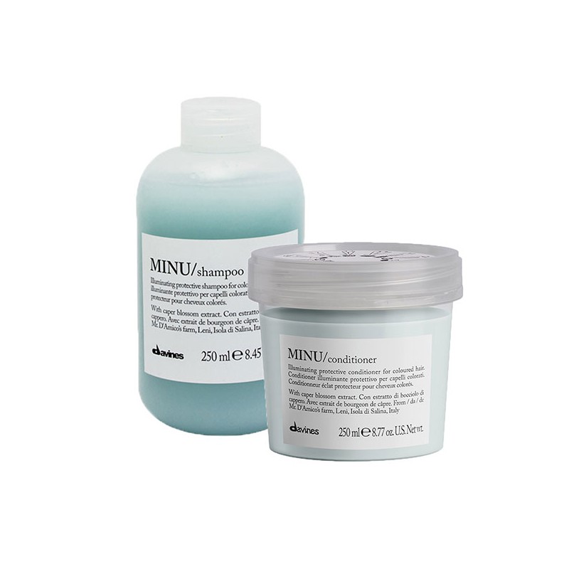 Davines MINU Shampoo 75ml + Conditioner 75ml DUO