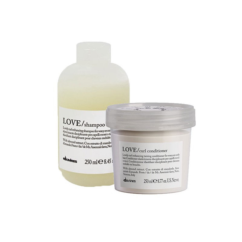Davines LOVE CURL Shampoo 75ml + Conditioner 75ml DUO