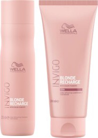 Wella INVIGO Cool Blond Shampoo 250ml + Blond Conditioner 200ml