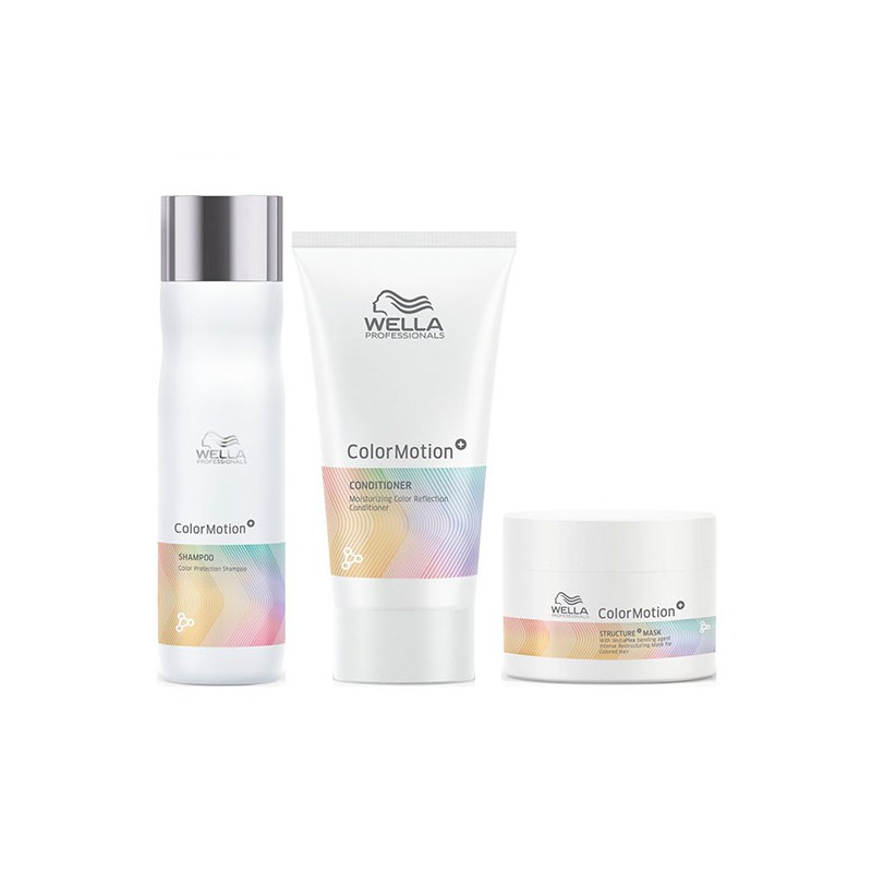Wella Color Motion Shampoo 250ml + Conditioner 200m + Mask 150ml