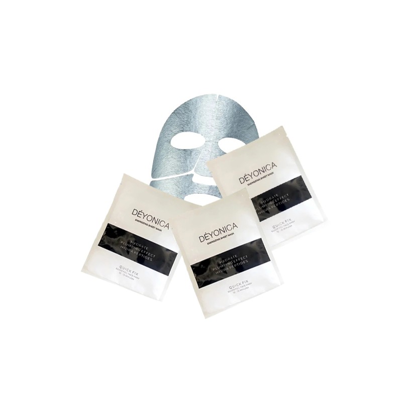 DÉYONICA Energizing Sheet Mask 3st