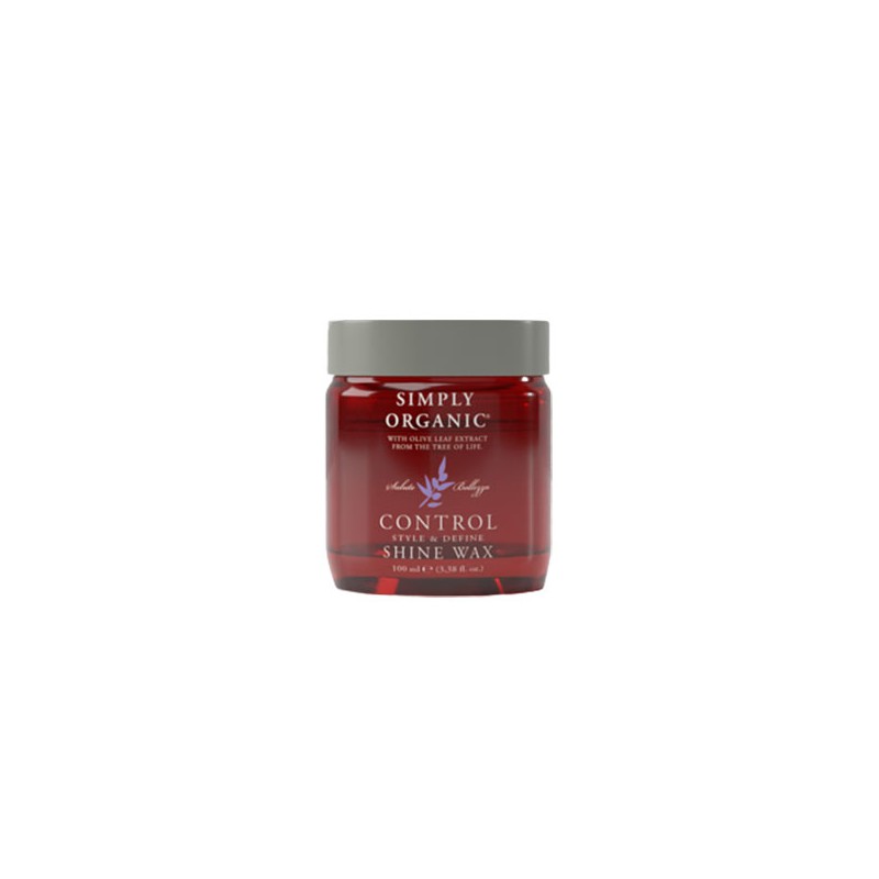 Simply Organic Control Shine Wax 100ml