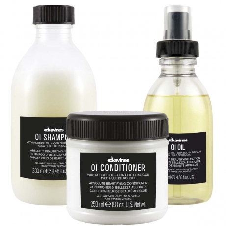 Davines Oi Kit Shampoo 280ml + OI Conditioner 250ml + Oi Oil 135ml