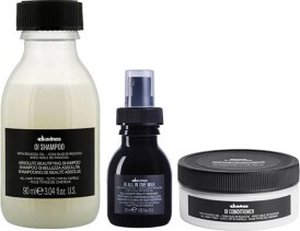 Davines OI Shampoo 90ml + Conditioner 75ml + All In One Milk 50ml