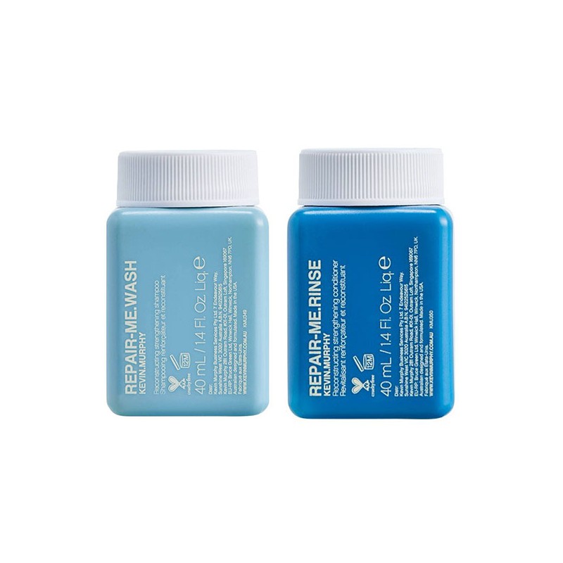 Kevin Murphy Repair Me Wash 40ml + Repair Me Rinse 40ml Travelsize